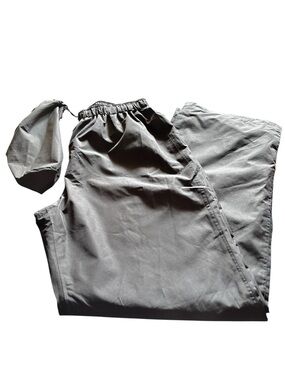 Port Authority Men's Black Waterproof Pant, SZ M, Elastic waistband